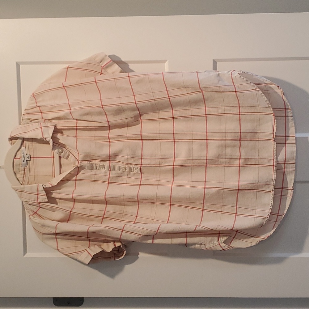 Madewell Popover Plaid Shirt